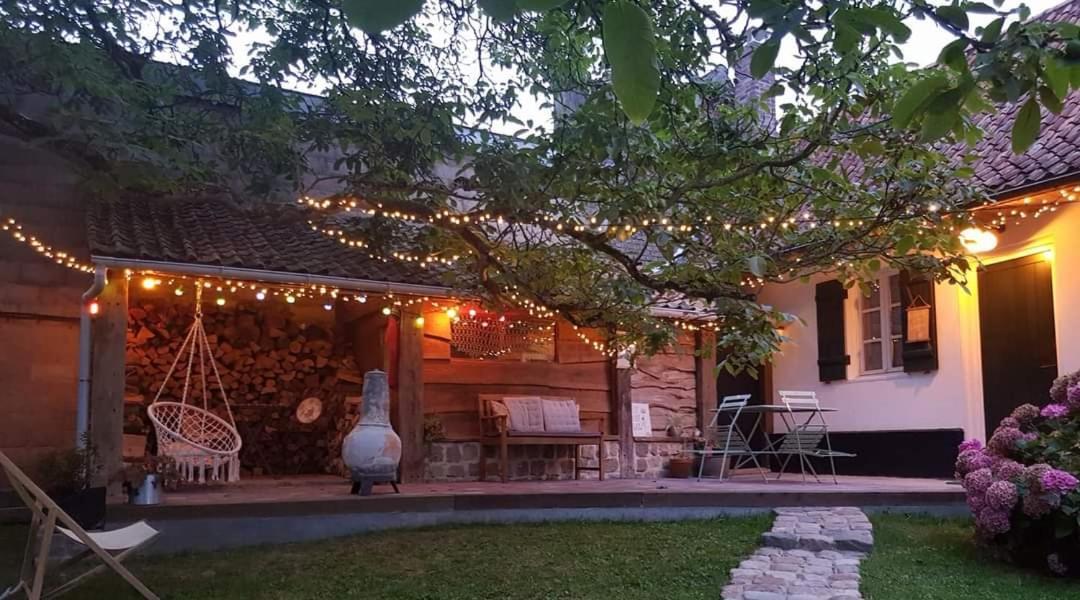 Bed and Breakfast La Longere D'Ecottes Licques Exteriér fotografie